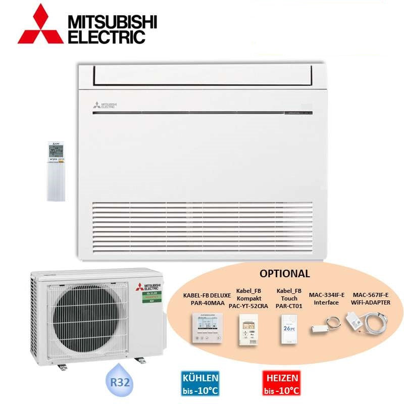 Mitsubishi Electric MFZ-KT25VG/SUZ-M25VA Truhengerät Klimaanlage