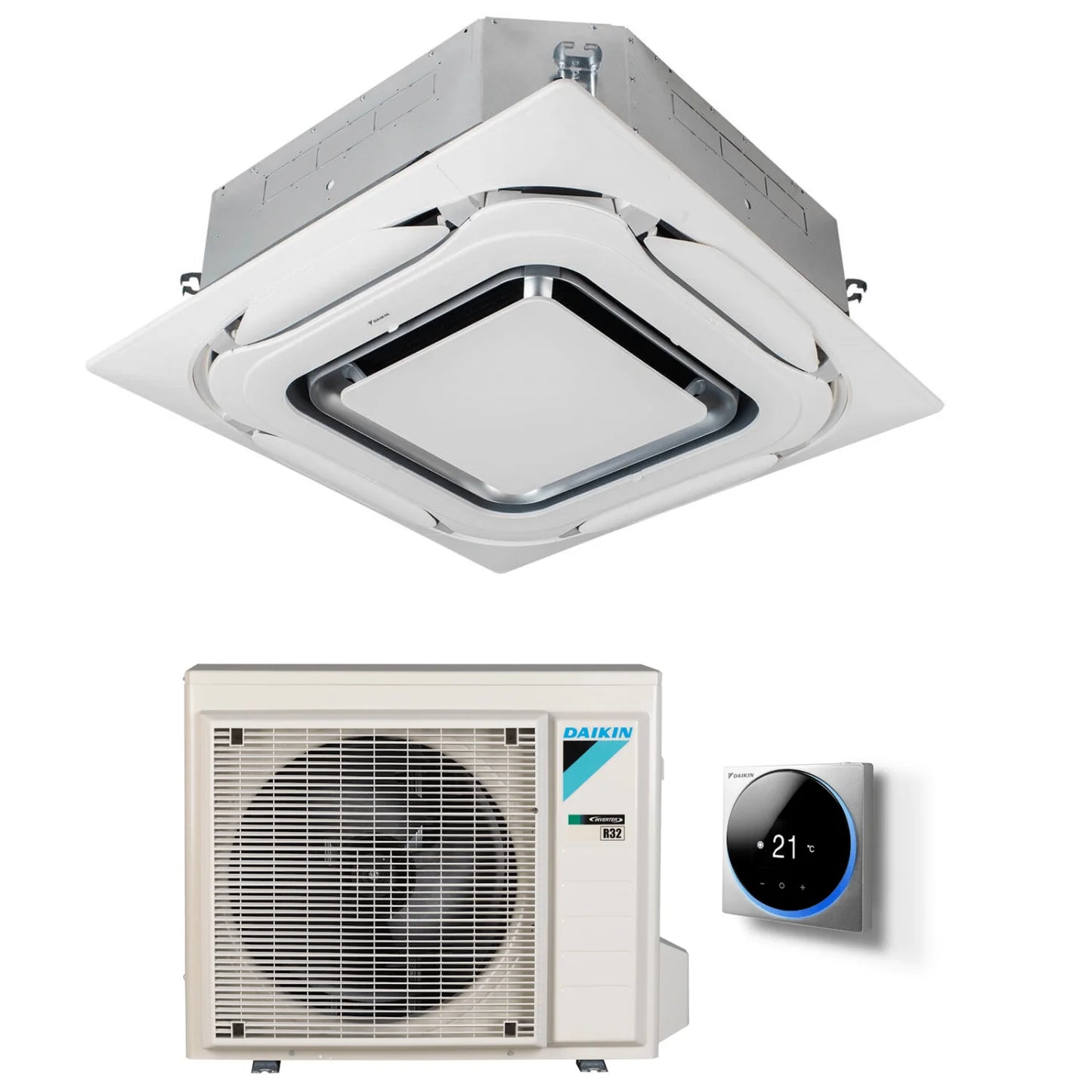 Daikin Roundflow FCAG 50B / RXM 50R Deckenkassette Klimaanlage R-32