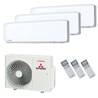 Mitsubishi Heavy Set SRK20ZS-WF + SRK25ZS-WF + SRK35ZS-WF + SCM60ZS-W Klimaanlage 2,0/2,5/3,5kW WiFi