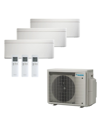 Daikin Stylish 2x FTXA 20 / 1x FTXA 25 und 3MXM40A Multi-Split Klimaanlage