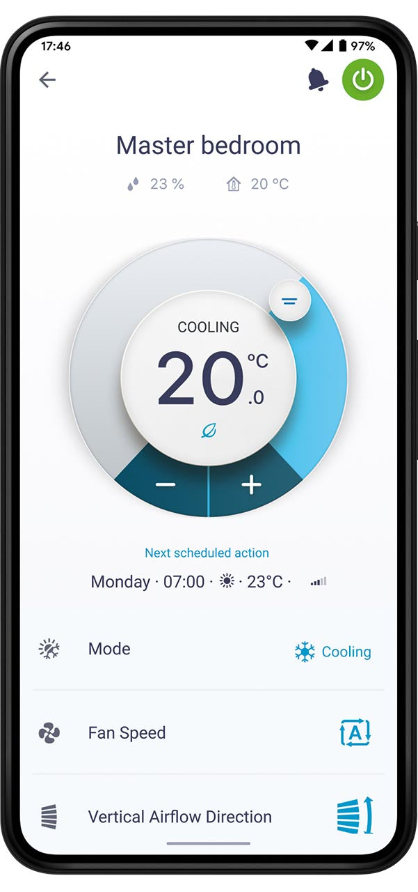 Daikin Stylish 2x FTXA 20 / 1x FTXA 25 und 3MXM40A Multi-Split Klimaanlage